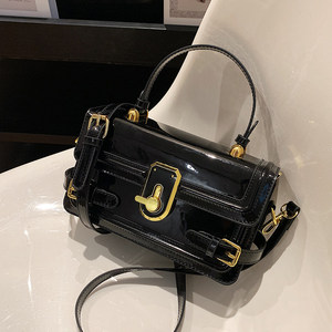 Sac à main de haute qualité pour femme, nouveau modèle 2026, sac bandoulière polyvalent et élégant, poignée en cuir, petit sac carré - Product Image 1