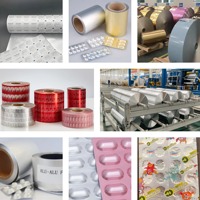 Film en aluminium enduit PVC PET PE PP pour emballage blister PTP à usage pharmaceutique
