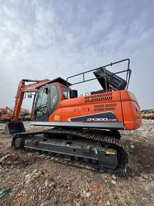 Excavatrice Doosan DX300LC 30 tonnes 159 kW, pelle hydraulique sur chenilles pour l'exploitation minière, la construction de routes et de ponts, d'occasion, de haute qualité - Product Image 2