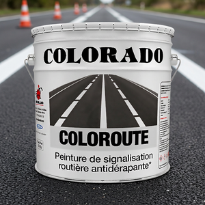 สีทาเส้นจราจรอะคริลิค 100% COLOROUTE – กันลื่น ทนทานต่อสภาพอากาศ และมีความทนทานสูง - Product Image 3