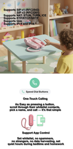 Téléphone <span class=keywords><strong>IP</strong></span> WiFi Portable Moderne pour Enfants KS20 pour la Maison et la Famille, Haute Compatibilité, Codage Opus, VoIP, Téléphone à Mise à Jour à Distance - Product Image 6