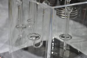 Testeur de viscosité cinématique de produits pétroliers ASTM D445 dispositif de test de viscosimètre capillaire en verre - Product Image 5