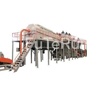 Lithium Cell Shredder Price/ Electronic Trash Lithium Battery Shredding Plant