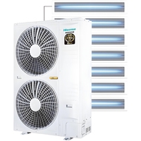 Système de climatisation vrf à fente conduit, 25kw, unité extérieure motorisée, ensemble de 2 unités, usage extérieur, 220 v