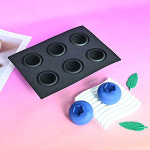 Stampo in Silicone 3D AK a 6 Cavità per Cake Pops a Forma di Mirtillo, Gelato alla Frutta, Cioccolato, Mousse e Dolci - Product Image 6