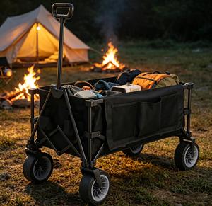<span class=keywords><strong>Chariot</strong></span> pliable <span class=keywords><strong>de</strong></span> camping robuste <span class=keywords><strong>de</strong></span> qualité professionnelle, fourni en gros par le fabricant d'origine, prix compétitif - Product Image 3