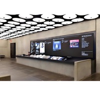 Écran LED à pas fin P1.25 P1.53 pour intérieur, affichage mural Full HD pour salle de réunion, salle de conférence