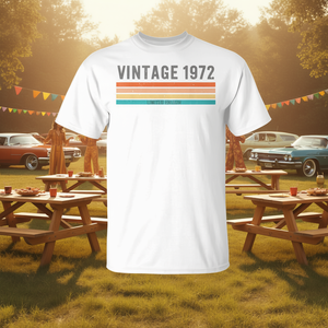 T-shirt vintage del 1972, 53° compleanno, edizione limitata - Product Image 3