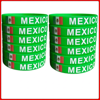 2026 Silikon-Armbänder, Brasilien & Portugal Nationalmannschaft Fußball-Armbänder für Turnier-Fans