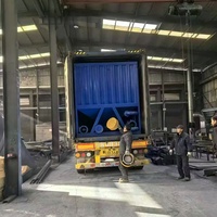 Silos Orizzontali per Cemento a Basso Costo da 50/60/80T, Piccoli Silos per Calce per l'Uso in Guinea e Serbatoi Mobili a Box per lo Stoccaggio del Cemento