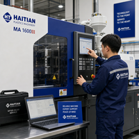 Machine de moulage par injection d'occasion haute vitesse 120 tonnes pour la fabrication de pièces médicales de précision, équipement professionnel B2B