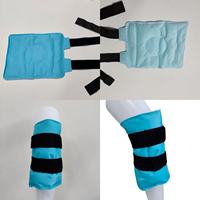 Pack de thérapie chaud et froid en gel réglable et réutilisable avec logo personnalisé pour soulager la douleur au genou, à la cheville, au coude, blessures sportives