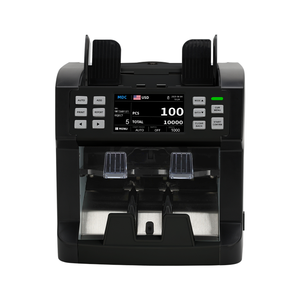 Compteuse de billets P200 avec détection de faux billets USD <span class=keywords><strong>EUR</strong></span> PEN PLN MXN, lecture de la valeur et du numéro de série, vitesse de comptage 1500 billets/min - Product Image 3