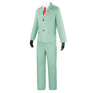 ชุดคอสเพลย์อนิเมะ <span class=keywords><strong>Spy</strong></span> <span class=keywords><strong>X</strong></span> <span class=keywords><strong>Family</strong></span> ตัวละครลอยด์ ฟอร์เจอร์ ชุดสูทสีเขียวอ่อน ชุดสั้นสไตล์ทไวไลท์ เสื้อเชิ้ต ผูกเน็คไท เสื้อผ้าผู้ชาย สำหรับฮาโลวีน - Product Image 3