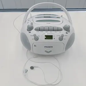 נייד USB/SD AM FM רדיו MP3 נגן קלטת נגן CD boombox