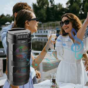 Zqs2401 daul 4 inch Supper Bass không dây xanh-răng Karaoke loa stereo woofer rẻ hơn Loud hoạt động Loa FM Radio/TF/USB - Product Image 6