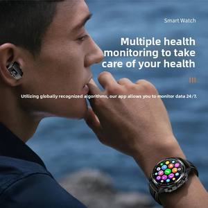 Montre connectée NX W16 avec écouteurs TWS trois-en-un en silicone, paiement hors ligne, surveillance de la fréquence cardiaque et de la pression artérielle, <span class=keywords><strong>sport</strong></span>, transfrontalier - Product Image 3