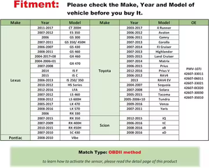 <span class=keywords><strong>Tpms</strong></span> cảm biến 42607-33021 TOYOTA COROLLA Lexus Scion Pontiac 433 Mhz Cảm biến áp suất lốp cho PMV-107J 42607-33011 42607-06011 - Product Image 4
