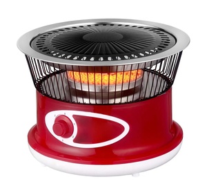 Grill de cuisson/chauffage/barbecue 3-en-1 extérieur avec chauffage céramique - Product Image 1