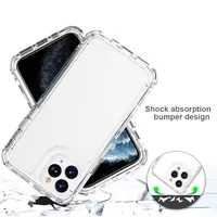Coque de téléphone transparente compatible avec iPhone 17 Pro Max, 17, 16 Pro Max, 16 Pro, 16 Plus, 15 Pro Max, 15 Pro, 15, 14 Pro Max, 14 Pro, 14, 13 Pro, 13