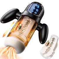 Machines sexuelles automatiques 3D réalistes texturées, vibrantes et pénétrantes, dispositifs de masturbation masculine, pompe à pénis, jouet sexuel pour hommes