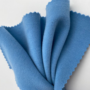 70% Acrylic 30% Len Hai Mặt chải vải dệt kim 40S + 30D 100% Acrylic chất liệu cho áo sơ mi - Product Image 2