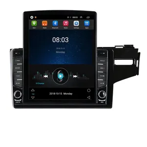 Kit multimídia automotivo com dvd player, android, para honda jazz, fit, drive direto, 2014 2015, estéreo, player de dvd, navegação, rádio gps
