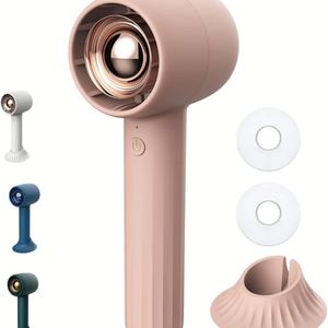 Portable Mini USB 2000mAh Electric Fan Aromatherapy Bladeless Design <b>Three</b>-Speed Rechargeable Hand Fan - Product Image 1