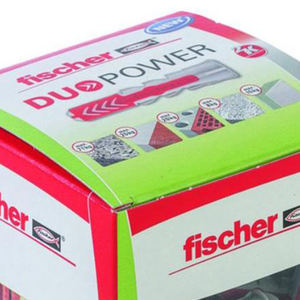 สีเทาอ่อน/แดง, 50 ชิ้น, พร้อมสกรู Duebel DUOPOWER 8x40 S PH LD (94691387597) - Product Image 4