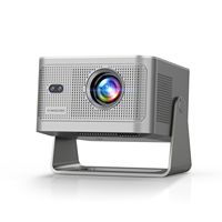 Proyector LED LCD Portátil para Cine en Casa Magcubic HY350GT, Altavoces Integrados, Android 1080P, Compatible con 8K, Incluye Google TV