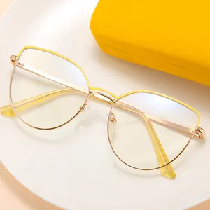 एमएस 91240 चश्मा महिलाओं के धातु यूथ सीरीज के लिए आउटडोर फोटो चश्मा 2022 नए डिजाइनर धातु ऑप्टिकल फ्रेम
