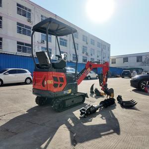 Prix d'usine Mini pelle EPA Moteur 1tonne 2ton Bagger Digger Hydac Cylindre hydraulique 1 an de garantie Core Motor TH18 Crawler - Product Image 3