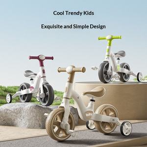 Tricycle pour enfants, vélo d'équilibre, 2-4 ans, pédale, multifonctionnel, quatre-en-un, double usage, modèle métallique 06 - Product Image 4