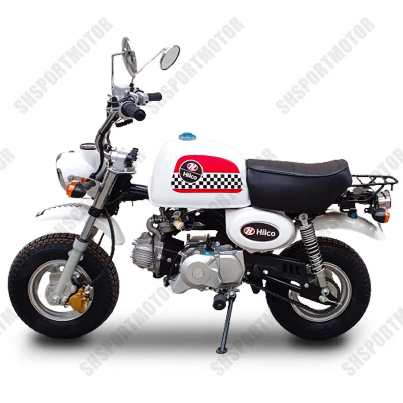 2023 novo modelo 110cc 125cc motocicleta macaco bicicleta