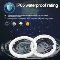 Anneaux Halo 2025 pour Voiture, Phares LED Angel Eyes 60mm 70mm 80mm 90mm 95mm 100mm 110mm 120mm RGB Couleur avec Clignotant