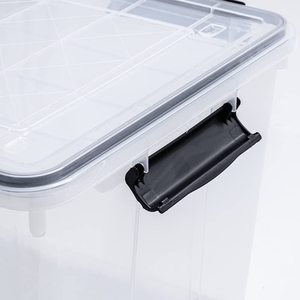 50L Custom Packaging Plastic Storage Containers Box with Wheels - Product Image 2