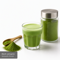 Poudre de Matcha en vrac pour la restauration événementielle et les services de mariage, poudre de thé vert en gros pour les tables de desserts et les pâtisseries