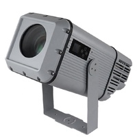 Uspop — chapeau de projection d'images, 400W, zoom IP65, éclairage avec effet de cannelure