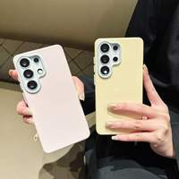 Coque de téléphone couleur bonbon pour Samsung Galaxy A07 A17 A27 A37 A57 A56 A54 A53 A26 A25 S26 FE S25 Ultra S24 Plus S23 S22 Housse arrière