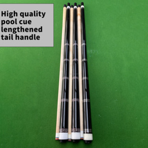 Queue de billard noire <span class=keywords><strong>8</strong></span> Big Head, neuf boules, billard chinois noir huit, érable 13 mm, double section, junior américain, queue de billard de compétition - Product Image 2