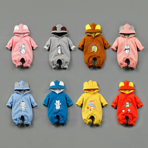 Ropa de Bebé Recién Nacido al por Mayor, Mono de Algodón Orgánico Natural con Lindos Dibujos Animados - Product Image 2