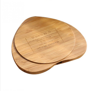 Tấm Sạc Nhanh Tiện Dụng Bằng Tre Thân Thiện Với Môi Trường Bộ Sạc Điện Thoại Không Dây Bằng Gỗ 10W - Product Image 5