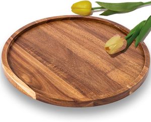 Assiette en bois artisanale pour servir des collations et des repas à un prix abordable, assiette en bois écologique par CRAFT ZONE EXPORT - Product Image 5
