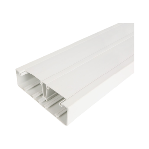 Goulotte de câblage en alliage polymère, résistante au feu et à la corrosion, en PVC, pour câblage électrique intérieur, goulotte carrée en PVC - Product Image 1