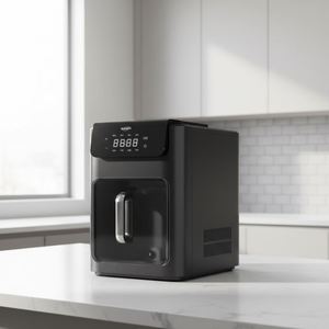 Machine à glaçons électrique personnalisée en forme de cube, boîtier en plastique, capacité 1,5 L, 220V/110V, pour usage domestique et bars à thé au lait - Product Image 1