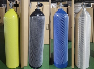 Réservoir <span class=keywords><strong>d</strong></span>'air en aluminium haute pression 3000Psi 200Bar 11.1L 12L cylindre <span class=keywords><strong>d</strong></span>'<span class=keywords><strong>oxygène</strong></span> respiratoire sous-marin <span class=keywords><strong>pour</strong></span> la plongée sous-marine - Product Image 6