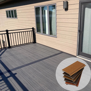 Tái chế sinh thái gỗ loại WPC Panel tường Gỗ nhựa composite WPC tường ốp bảng điều khiển chống cháy bền - Product Image 1