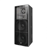 Haut-parleur de scène passif professionnel 900 watts à 3 voies, 2 x 15 pouces, dernière conception, gamme complète