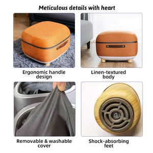 Fußmassagegerät, Luftdruck, Komplettpaket, Heizung, intelligentes Kneten, kabellose Fernbedienung, Akupunkturpunkt-Fußmassagegerät ZL - Product Image 3