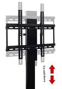 Soporte de suelo de <span class=keywords><strong>TV</strong></span> motorizado con control remoto eléctrico soporte de elevación de <span class=keywords><strong>TV</strong></span> con bandeja - Product Image 5
